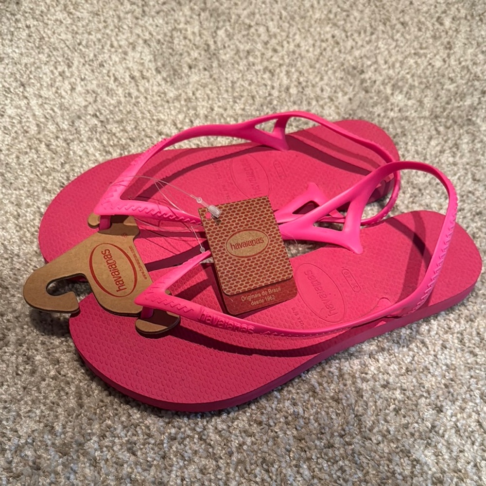Havaianas Pink Flip Flops
